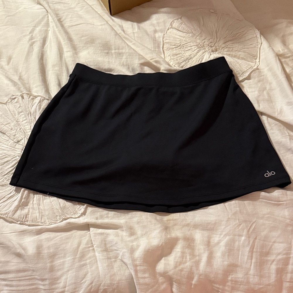 ALO Yoga Black Mini Skirt